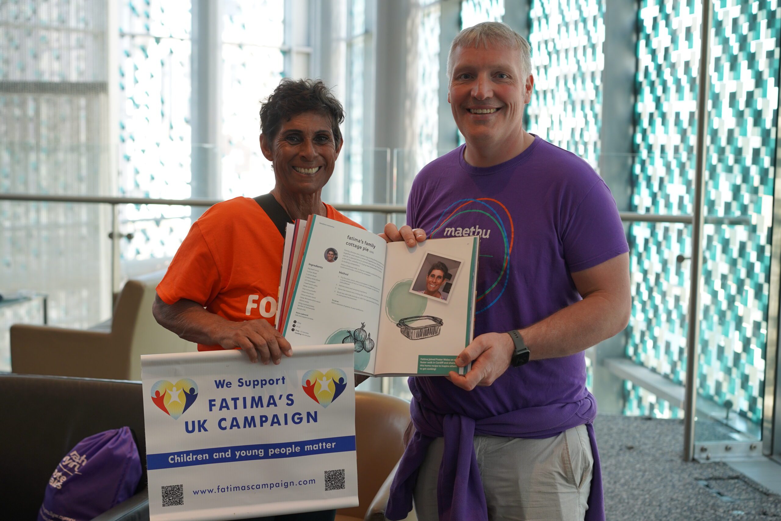 Alastair and fatima whitbread